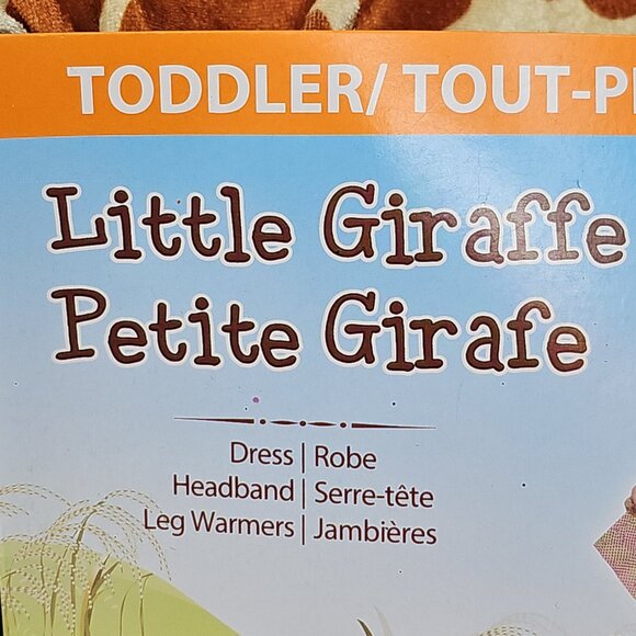Little Giraffe 3T-4T Infant Newborn Baby Costume , NWT - Picture 3 of 6